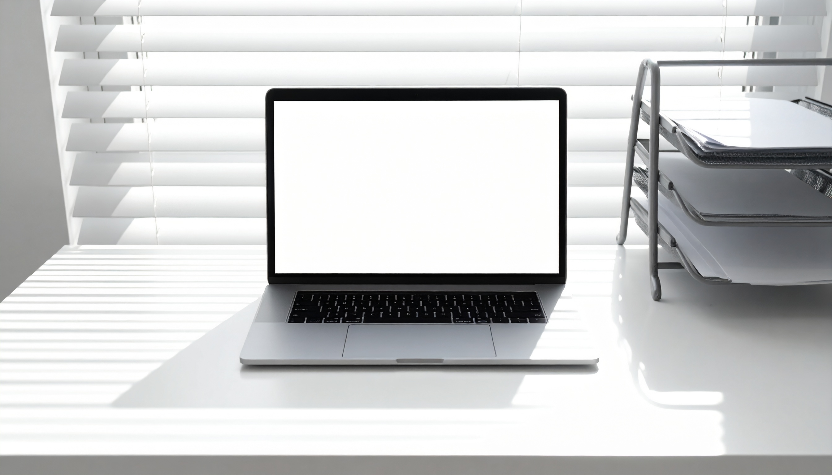 Результат генерації мокапа ноутбука в Adobe Firefly